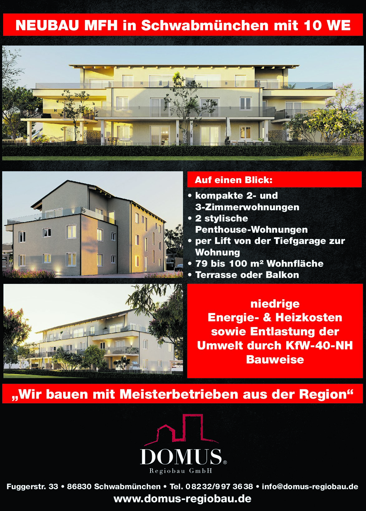 DOMUS Regiobau GmbH | Referenz Thumbnail